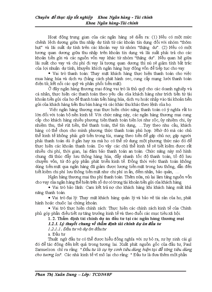 image for page Nâng cao chất lượng công tác thẩm định tài chính dự án đầu tư tại Sở giao dịch I Ngân hàng Đầu tư và phát triển Việt Nam
