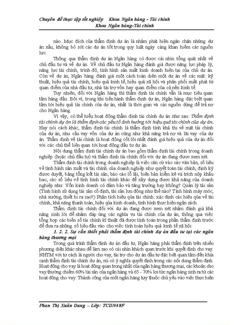 image for page Nâng cao chất lượng công tác thẩm định tài chính dự án đầu tư tại Sở giao dịch I Ngân hàng Đầu tư và phát triển Việt Nam