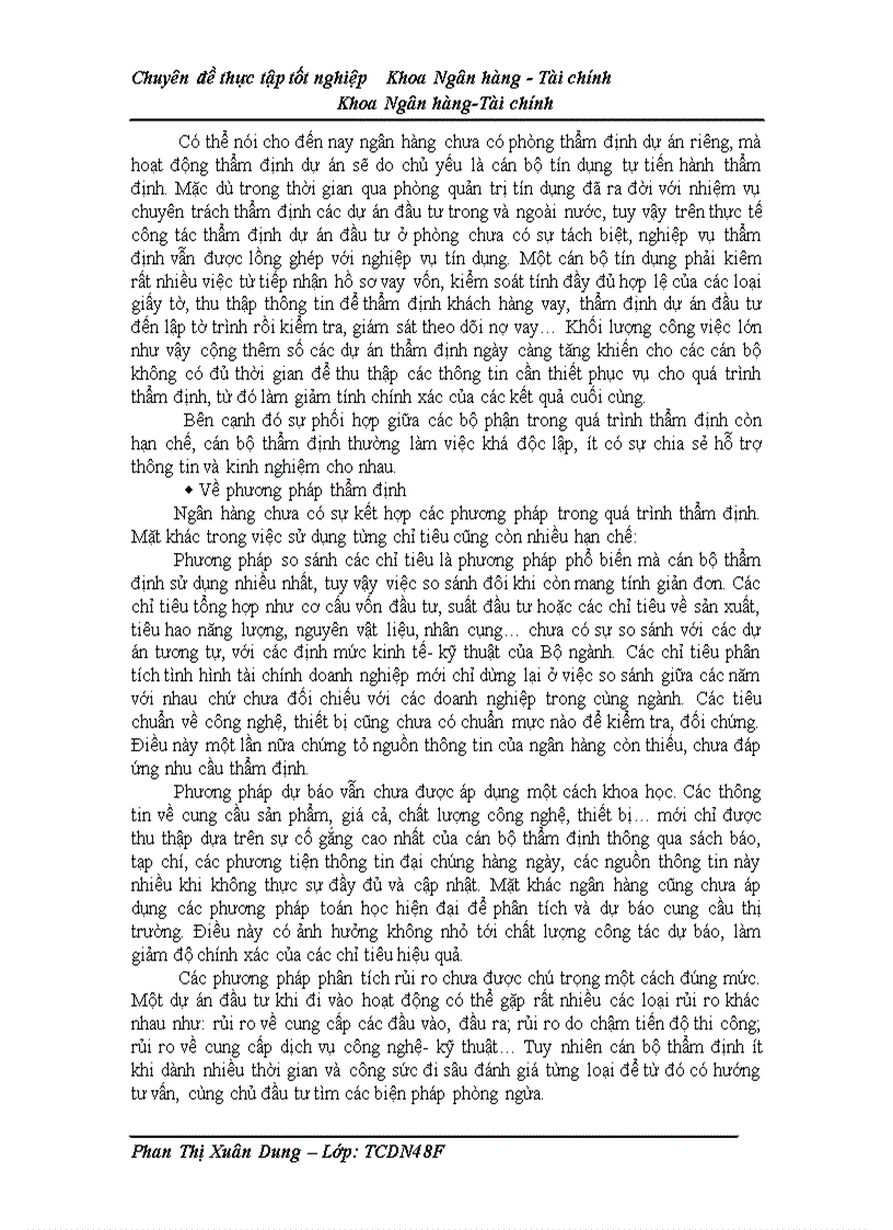 image for page Nâng cao chất lượng công tác thẩm định tài chính dự án đầu tư tại Sở giao dịch I Ngân hàng Đầu tư và phát triển Việt Nam