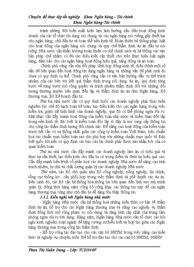 image for page Nâng cao chất lượng công tác thẩm định tài chính dự án đầu tư tại Sở giao dịch I Ngân hàng Đầu tư và phát triển Việt Nam