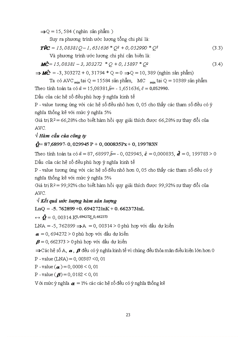 image for page Kiểm định mối quan hệ giữa chi phí và lợi nhuận của công ty cổ phần sản suất bao bì và hàng xuất khẩu