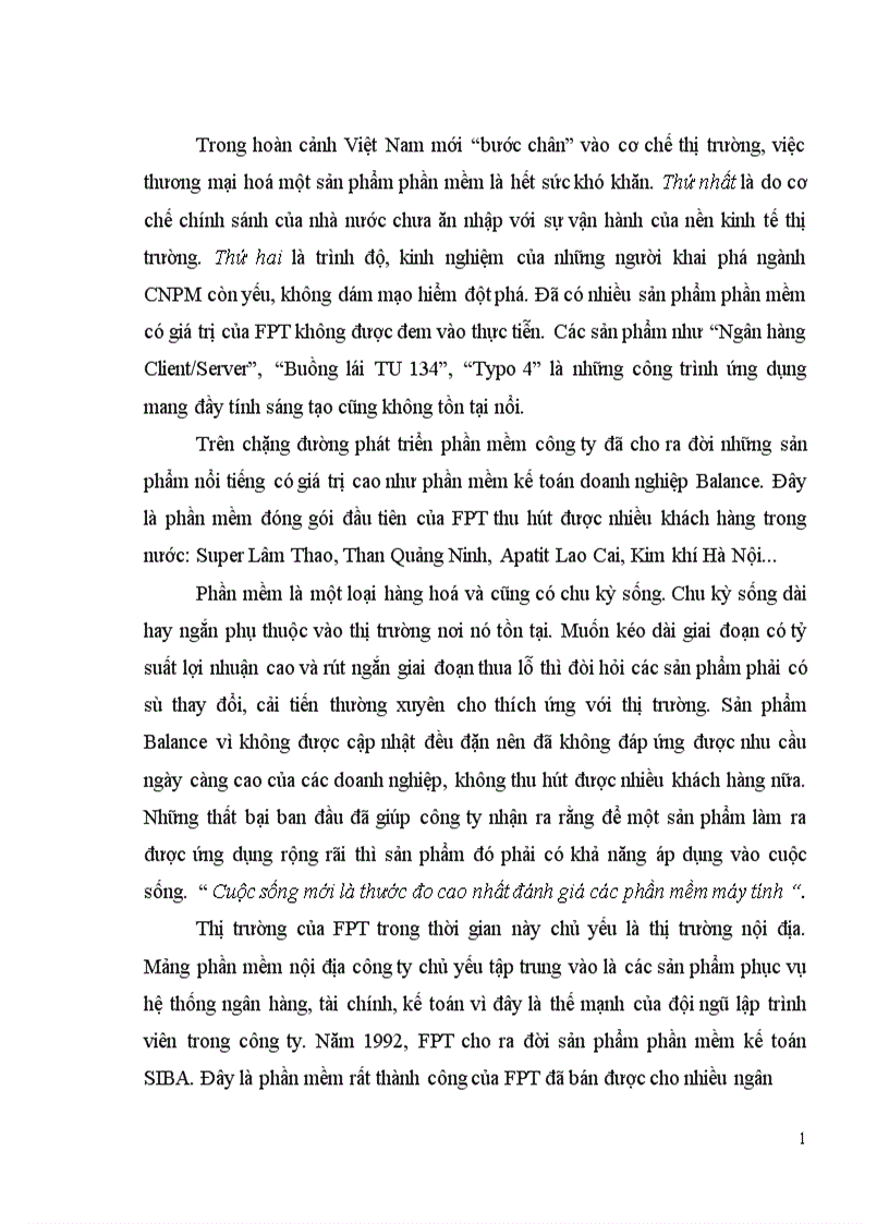 image for page Thực trạng và giải pháp đẩy mạnh hoạt động xuất khẩu phần mềm tại Công ty Phần mềm FPT