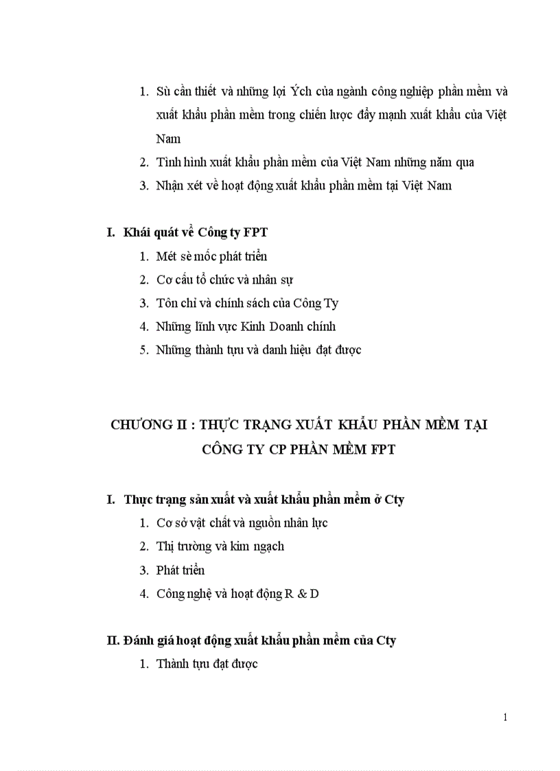 image for page Thực trạng và giải pháp đẩy mạnh hoạt động xuất khẩu phần mềm tại Công ty Phần mềm FPT