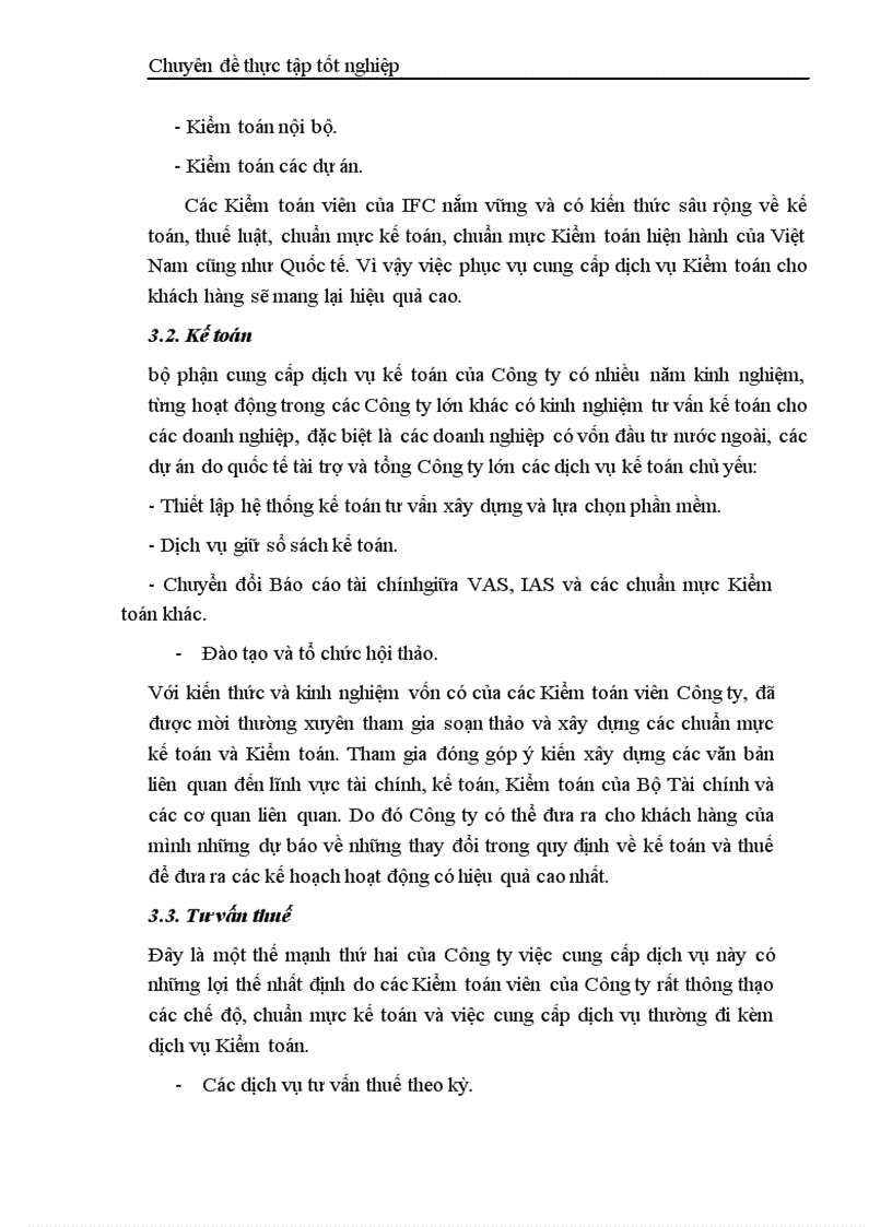 image for page Thực trạng kiểm toán khoản mục TSCĐ trong kiểm toán báo cáo tài chính do công ty TNHH Kiểm toán và Tư vấn tài chính quốc tế IFC thực hiện 1