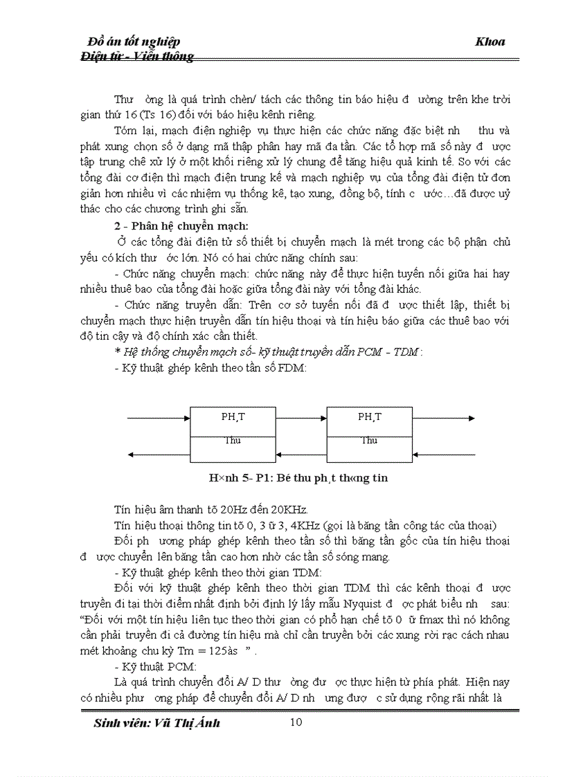 image for page Phân hệ điều khiển trong tổng đài SPC