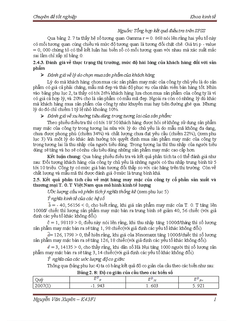 image for page Phân tích và dự báo cầu về mặt hàng may mặc của công ty Cổ phần sản xuất và thương mại T 0 T Việt Nam trên địa bàn Hà Nội đến năm 2015