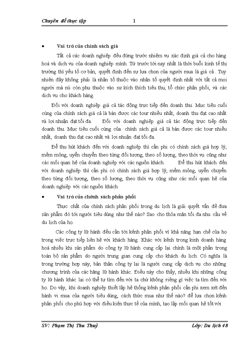 image for page Hoàn thiện hoạt động khai thác thị trường khách du lịch Mỹ bằng các giải pháp Marketing Mix tại công ty du lịch và thương mại Nam Thái