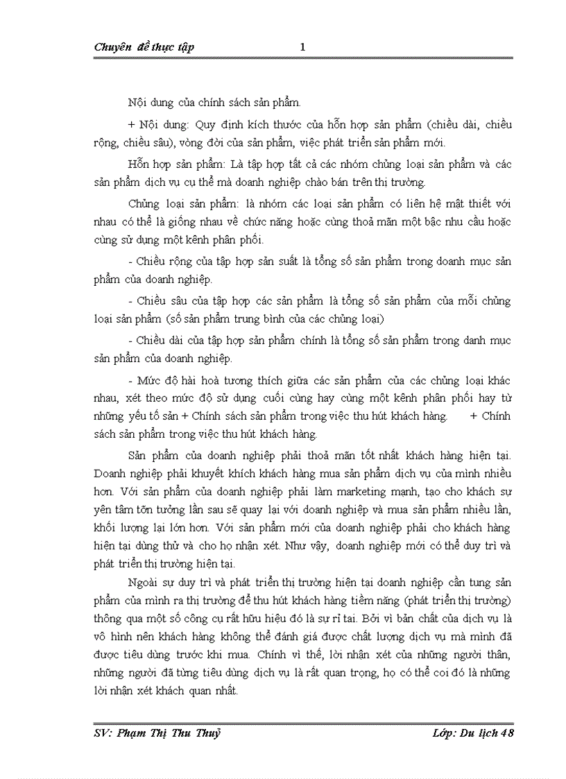image for page Hoàn thiện hoạt động khai thác thị trường khách du lịch Mỹ bằng các giải pháp Marketing Mix tại công ty du lịch và thương mại Nam Thái
