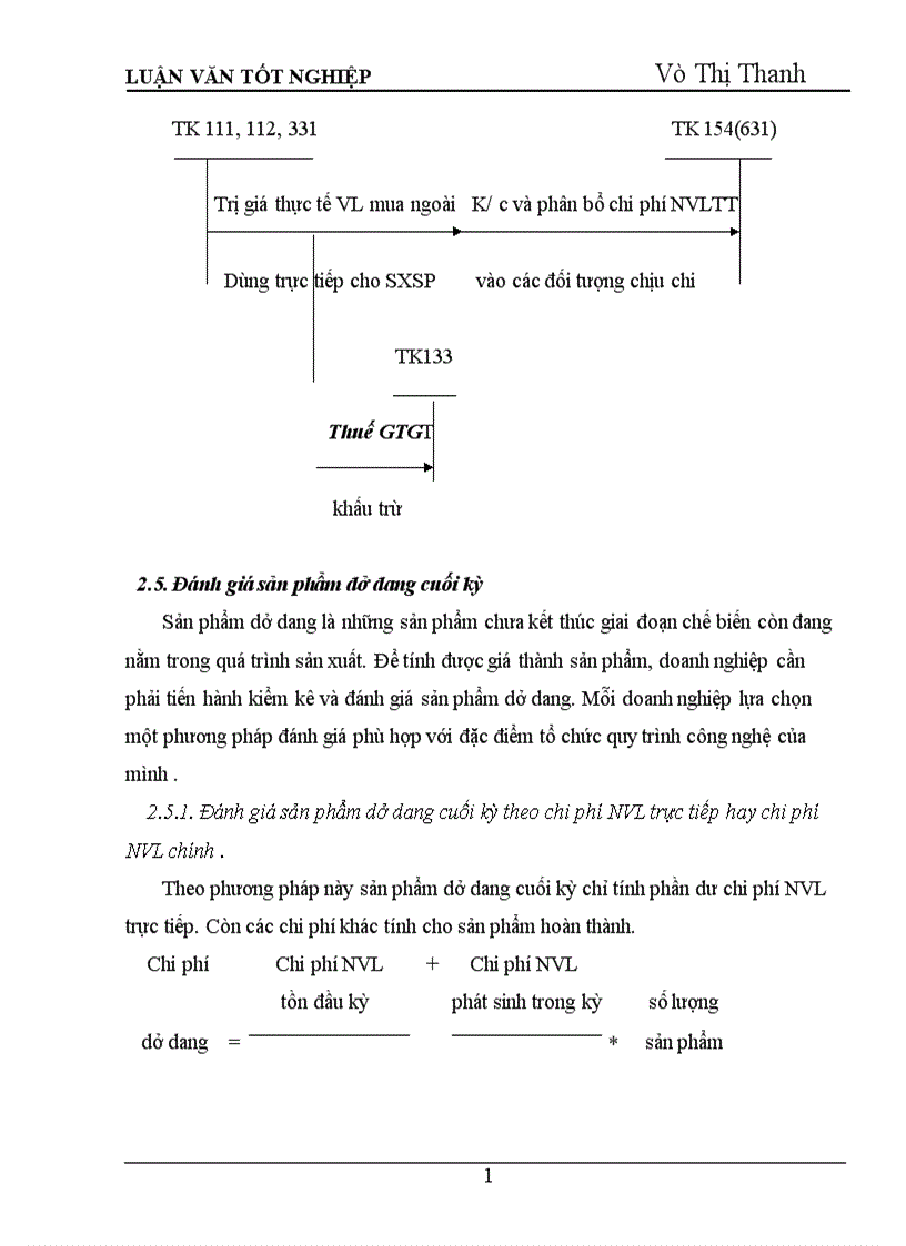 image for page Tổ chức kế toán tập hợp chi phí sản xuất và tính giá thành sản phẩm 1