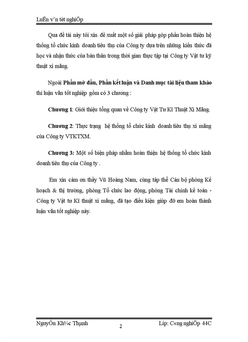 image for page Hoàn thiện hệ thống tổ chức kinh doanh tiêu thụ xi măng của Công ty Vật tư kĩ thuật xi măng 1