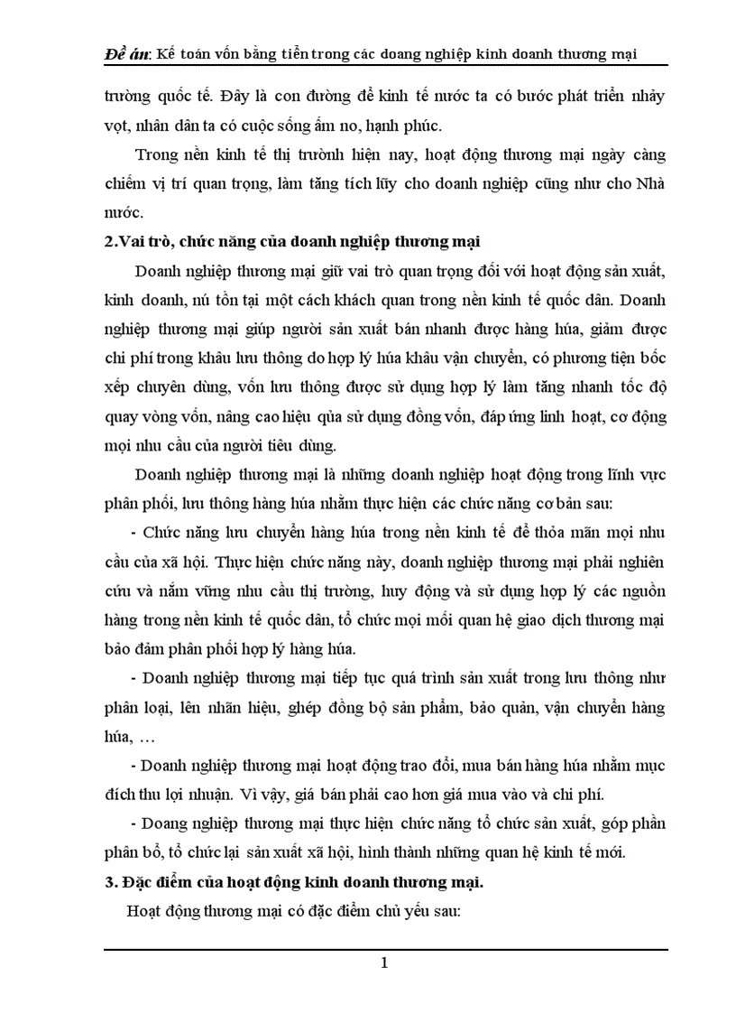 image for page Kế toán vốn bằng tiền trong các doanh nghiệp kinh doanh thương mại 1