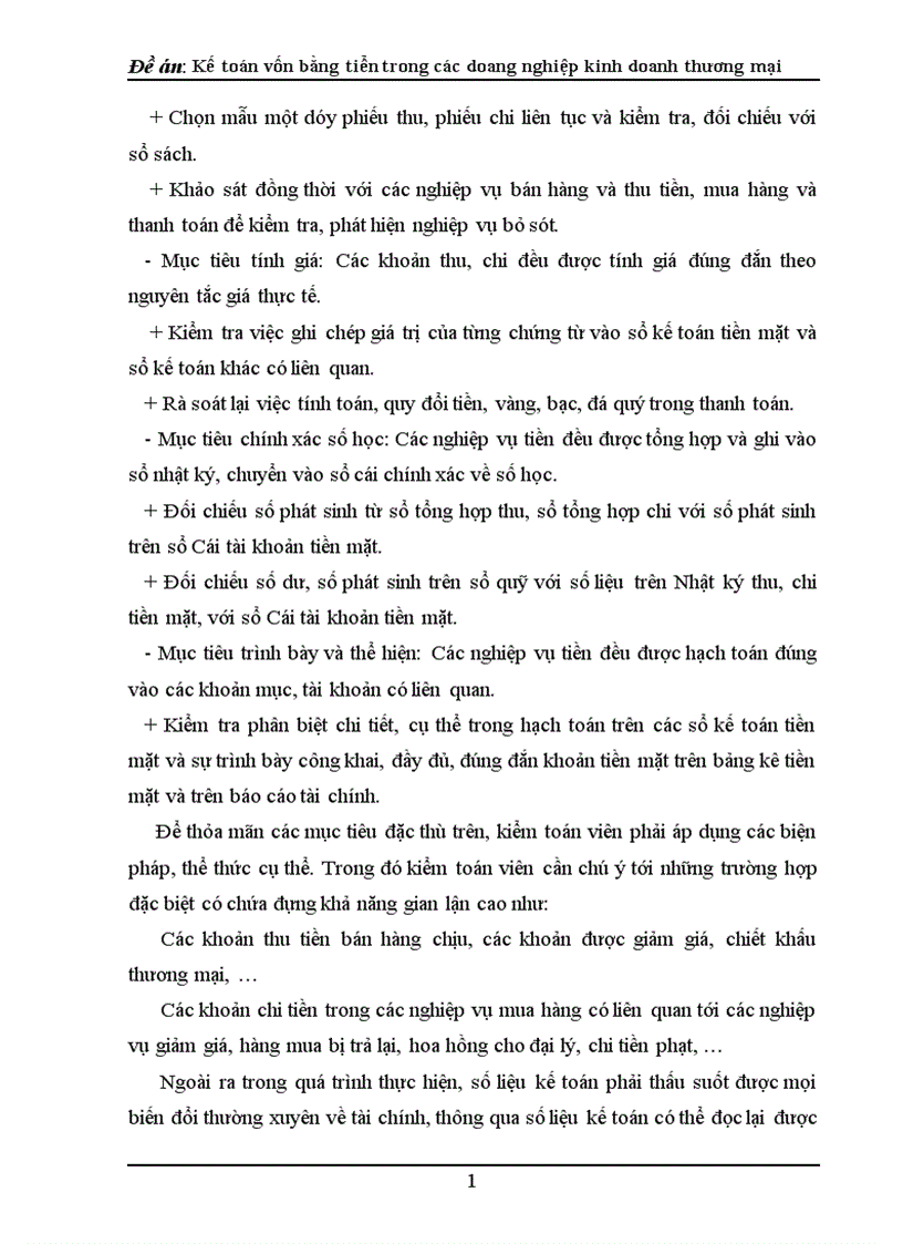 image for page Kế toán vốn bằng tiền trong các doanh nghiệp kinh doanh thương mại 1