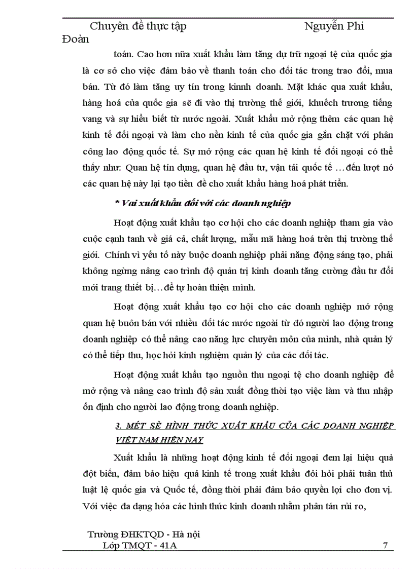 image for page Phương hướng và một số giải pháp đẩy mạnh xuất khẩu mặt hàng nông sản tại Công ty VILEXIM 1