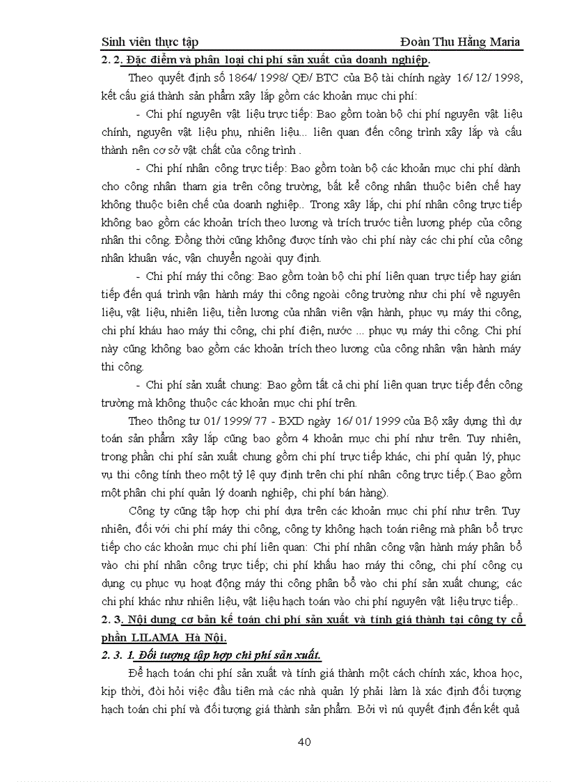 image for page Hoàn thiện công tác kế toán tập hợp chi phí sản xuất và tính giá thành sản phẩm xây lắp tại công ty cổ phần LiLaMa 10 1
