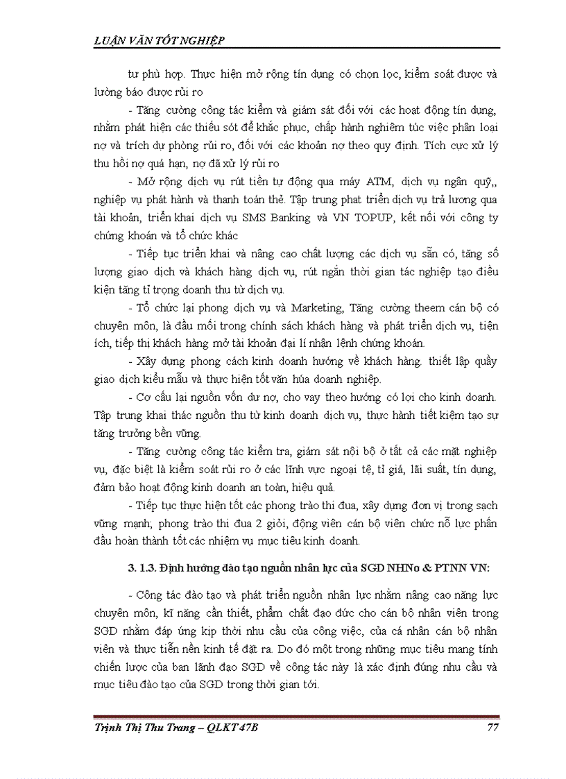 image for page Hoàn thiện chính sách đào tạo và phát triển nguồn nhân lực tại Sở Giao Dịch Ngân Hàng Nông Nghiệp và Phát Triển Nông Thôn Việt Nam 1