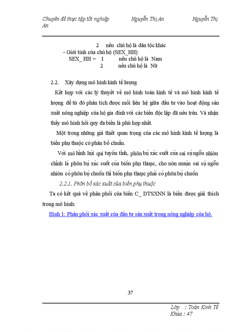 image for page Phân tích đánh giá tác động của các yếu tố đến đầu tư sản xuất của hộ gia đình