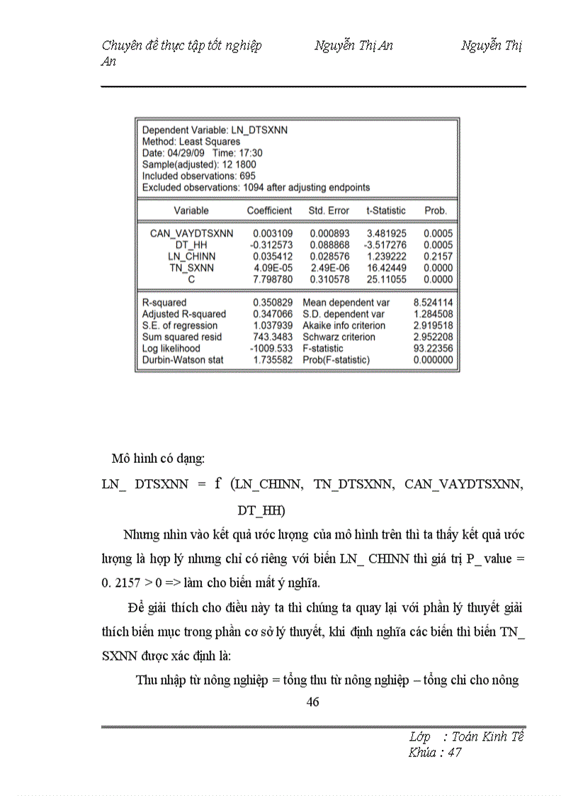 image for page Phân tích đánh giá tác động của các yếu tố đến đầu tư sản xuất của hộ gia đình