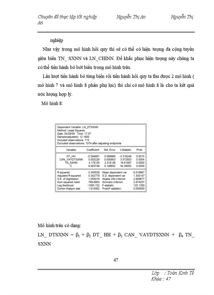 image for page Phân tích đánh giá tác động của các yếu tố đến đầu tư sản xuất của hộ gia đình