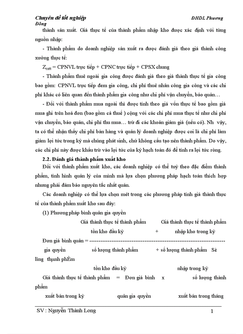 image for page Công tác hạch toán kế toán thành phẩm và tiêu thụ thành phẩm 1