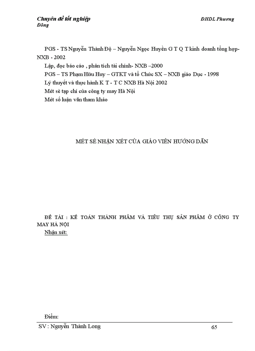 image for page Công tác hạch toán kế toán thành phẩm và tiêu thụ thành phẩm 1