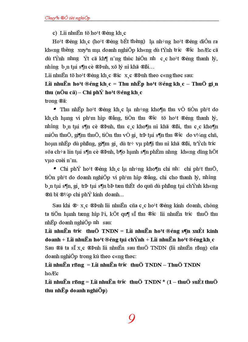 image for page Lợi nhuận và giải pháp gia tăng lợi nhuận tại Công ty Xây lắp Phát triển nhà số 1