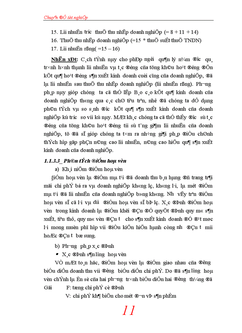 image for page Lợi nhuận và giải pháp gia tăng lợi nhuận tại Công ty Xây lắp Phát triển nhà số 1