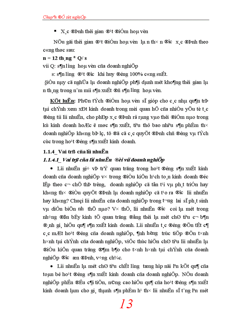 image for page Lợi nhuận và giải pháp gia tăng lợi nhuận tại Công ty Xây lắp Phát triển nhà số 1