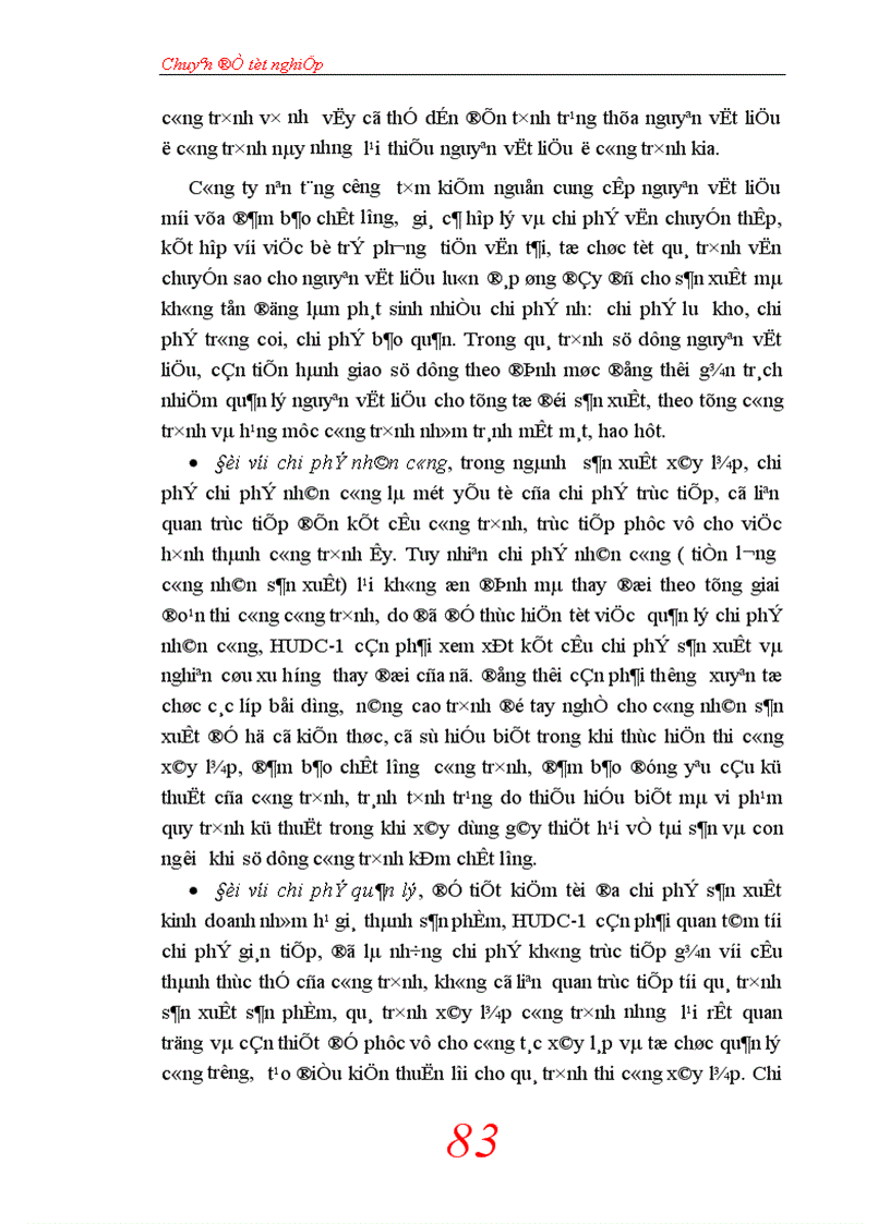 image for page Lợi nhuận và giải pháp gia tăng lợi nhuận tại Công ty Xây lắp Phát triển nhà số 1