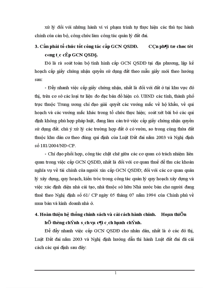 image for page Những nguyên nhân làm chậm tiến độ cấp giấy chứng nhận quyền sử dụng đất đối vối đất ở