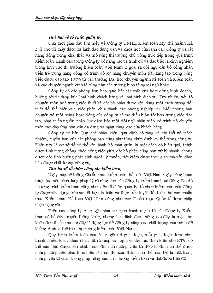 image for page Đặc điểm tổ chức kiểm toán của Công ty TNHH kiểm toán Mỹ chi nhánh Hà Nội 1