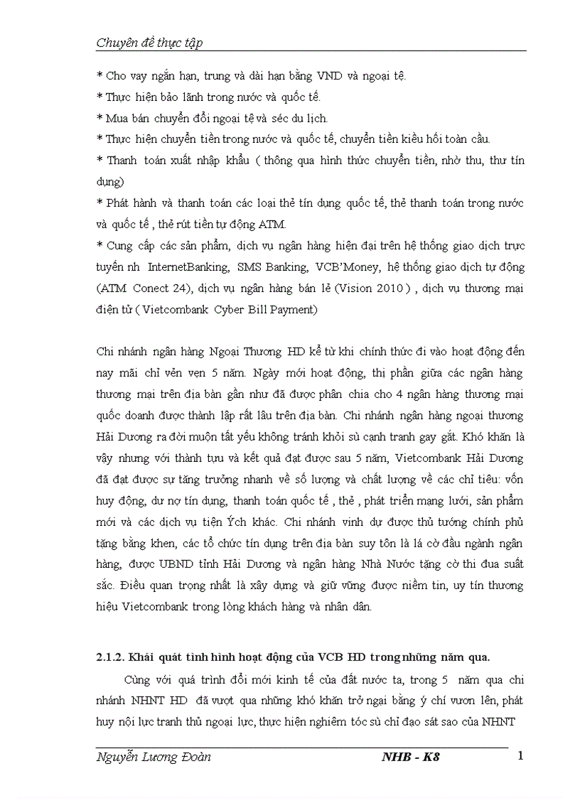 image for page Giải pháp nâng cao chất lượng tín dụng ngắn hạn tại Ngân hàng TMCP Ngoại thương Việt Nam Chi nhánh Hải Dương 1