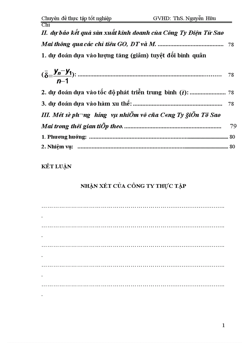 image for page Vận dụng một số phương pháp thống kê phân tích kết quả sản xuất kinh doanh của Công Ty Điện Tử Sao Mai giai đoạn 1999 đến 2003 và dự đoán cho năm 2004 1