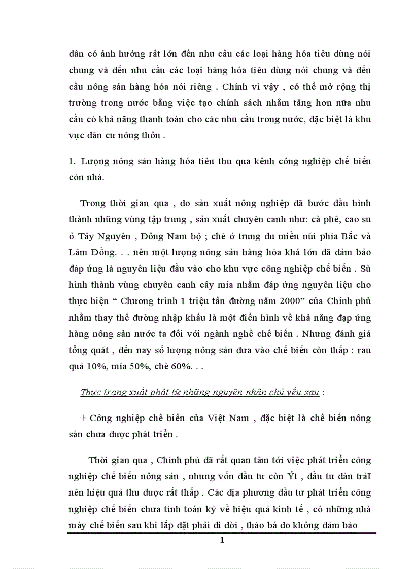 image for page Thực trạng tiêu thụ nông sản hàng hóa của Việt Nam trong thời gian qua