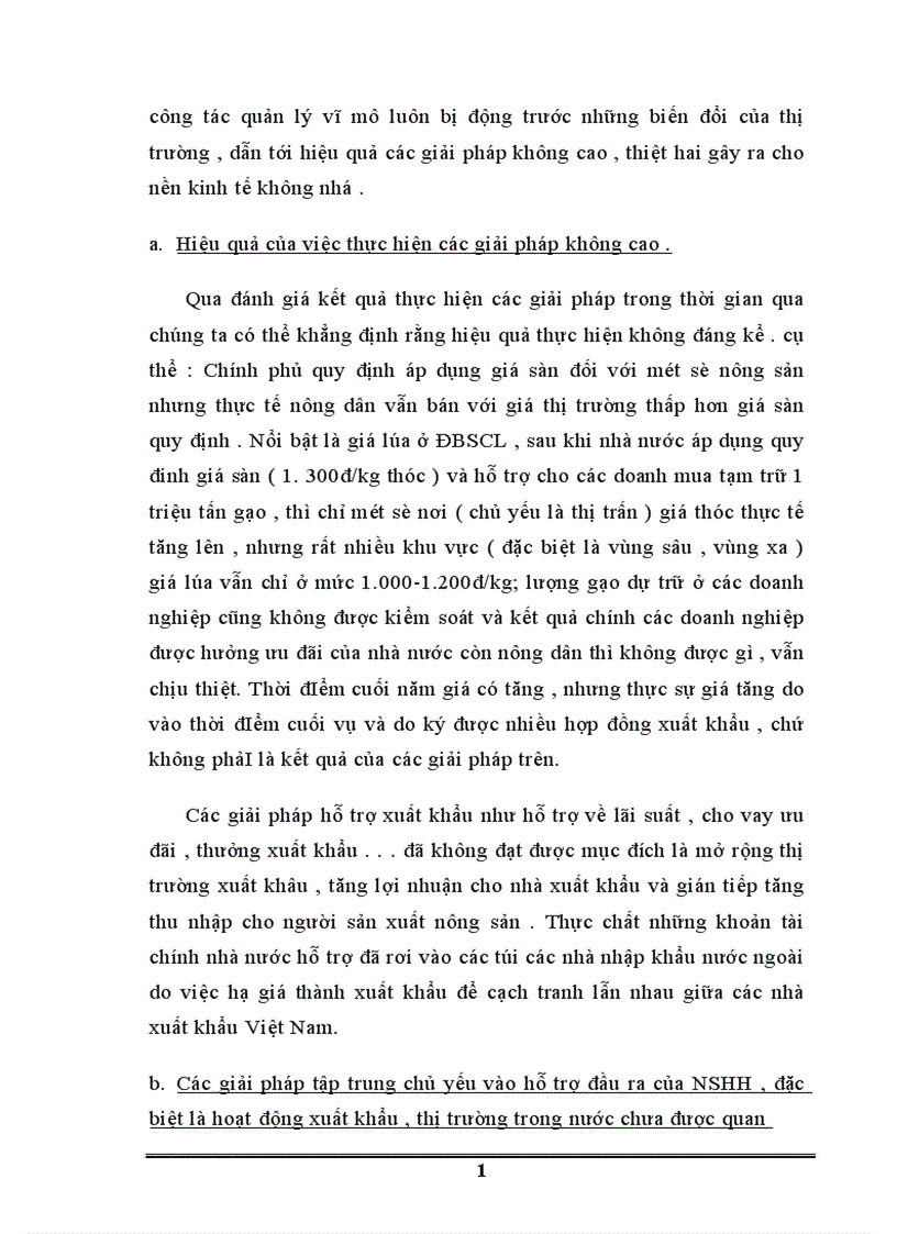 image for page Thực trạng tiêu thụ nông sản hàng hóa của Việt Nam trong thời gian qua