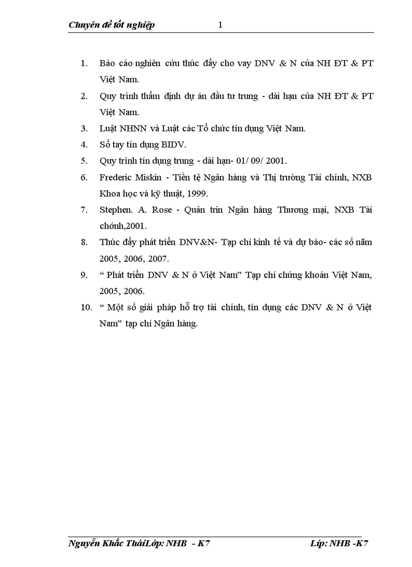 image for page Giải pháp mở rộng và nâng cao chất lượng tín dụng trung dài hạn đối với các doanh nghiệp vừa và nhỏ tại Sở giao dịch Ngân hàng Đầu tư và Phát triển Việt Nam 1