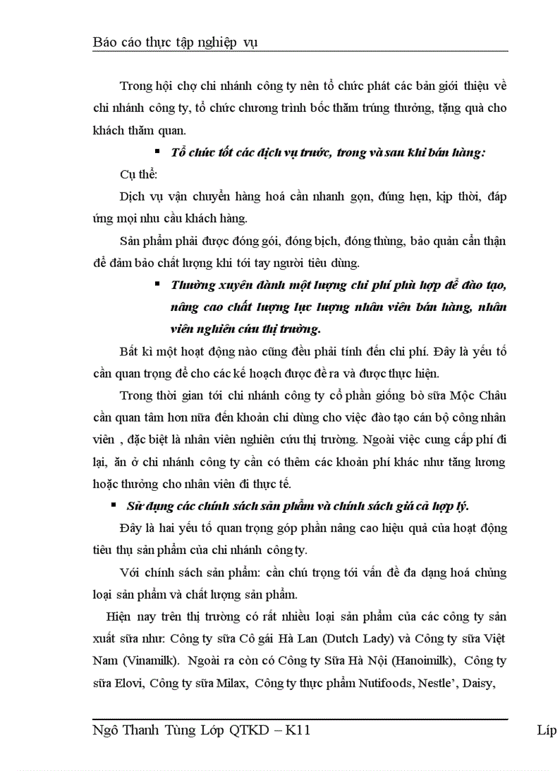 image for page Công tác quản trị hoạt động tiấu thụ sản phẩm tại chi nhánh công ty cổ phần giống bò sữa Mộc Châu