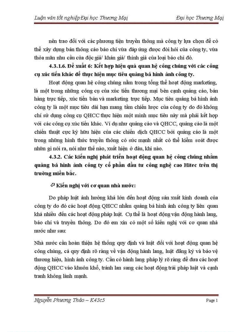 image for page Phát triển hoạt động quan hệ công chúng PR nhằm quảng bá hình ảnh của công ty cổ phần đầu tư công nghệ cao Hitec trên thị trường miền bắc 1