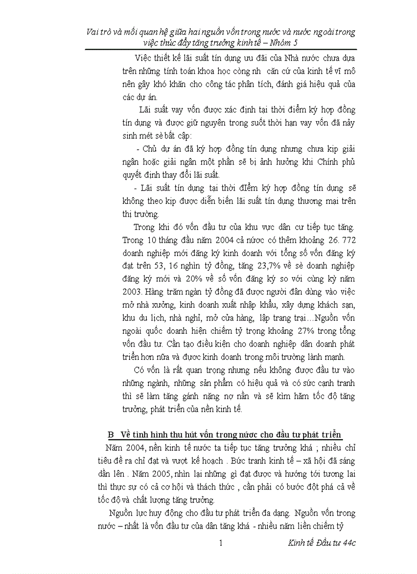 image for page vai trò và mối quan hệ giữa 2 nguồn vốn trong nước và nước ngoài trong việc thúc đẩy tăng trương kinh tế để từ đó ứng dụng vào thực tiễn Việt Nam 1