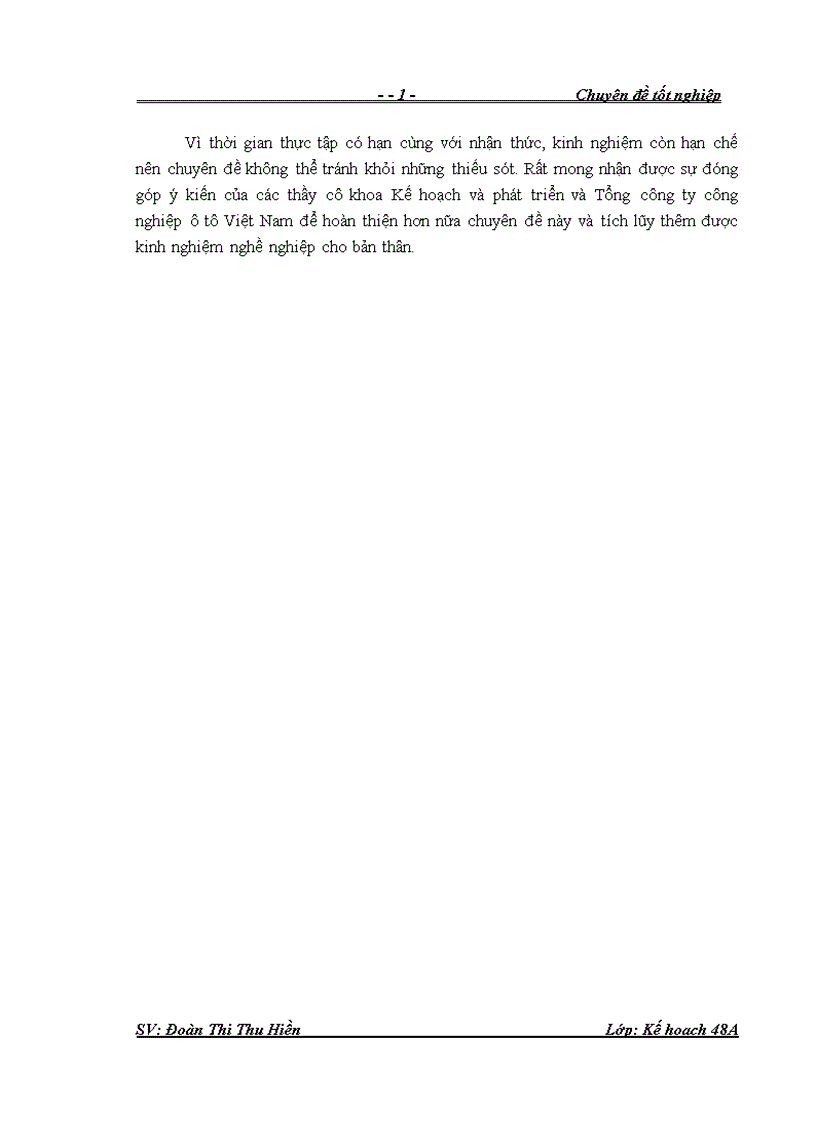 image for page Hoàn thiện công tác lập và thực hiện kế hoạch sản xuất kinh doanh tại Tổng công ty công nghiệp ô tô Việt Nam 1