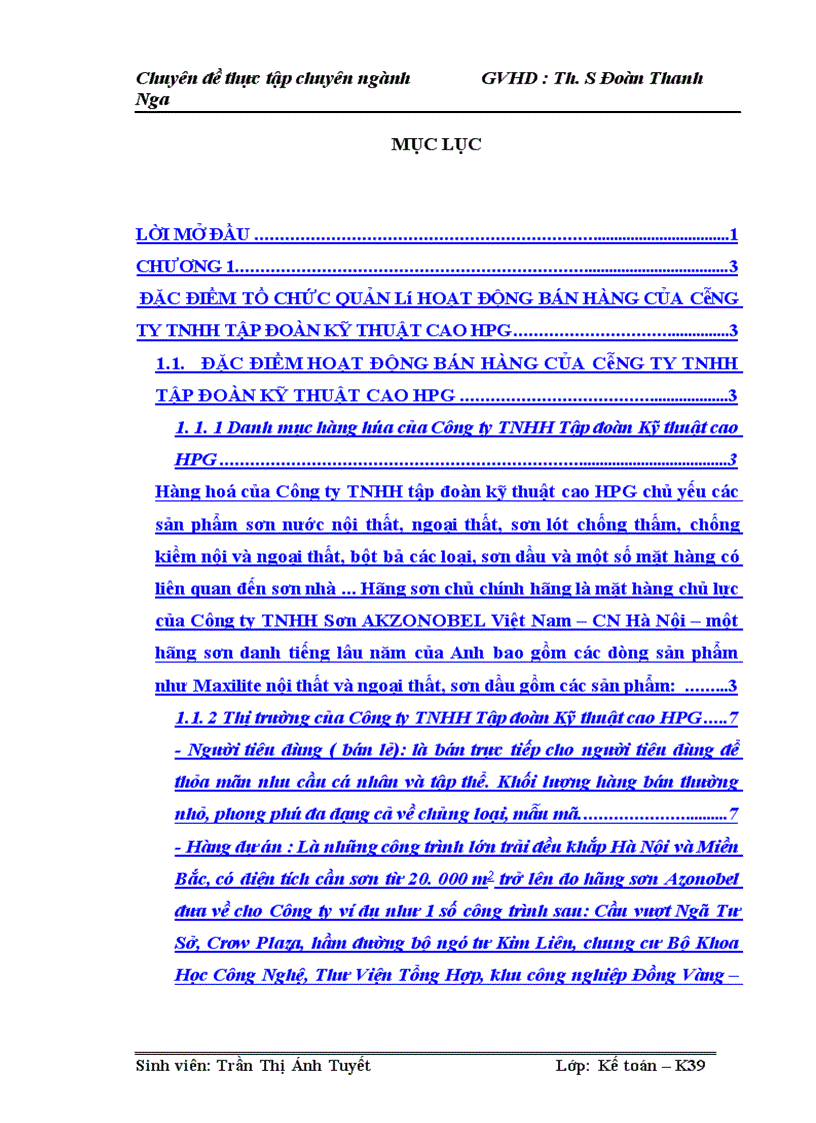 image for page Hoàn thiện kế toán bán hàng tại Công Ty TNHH Tập đoàn Kỹ thuật cao HPG 1