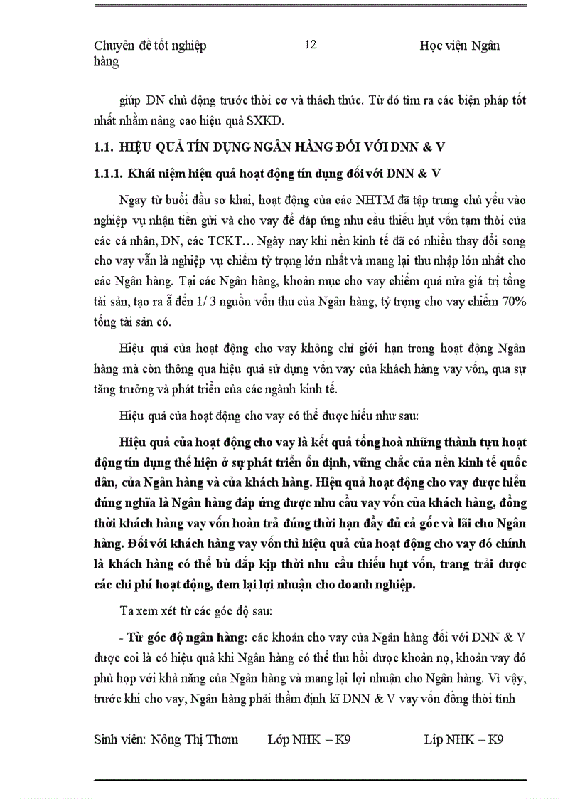 image for page Giải pháp nâng cao hiệu quả hoạt động tín dụng Ngân hàng đối với DNN V tại NHNo PTNT Việt Nam Chi nhánh Cao Lộc Tỉnh Lạng Sơn