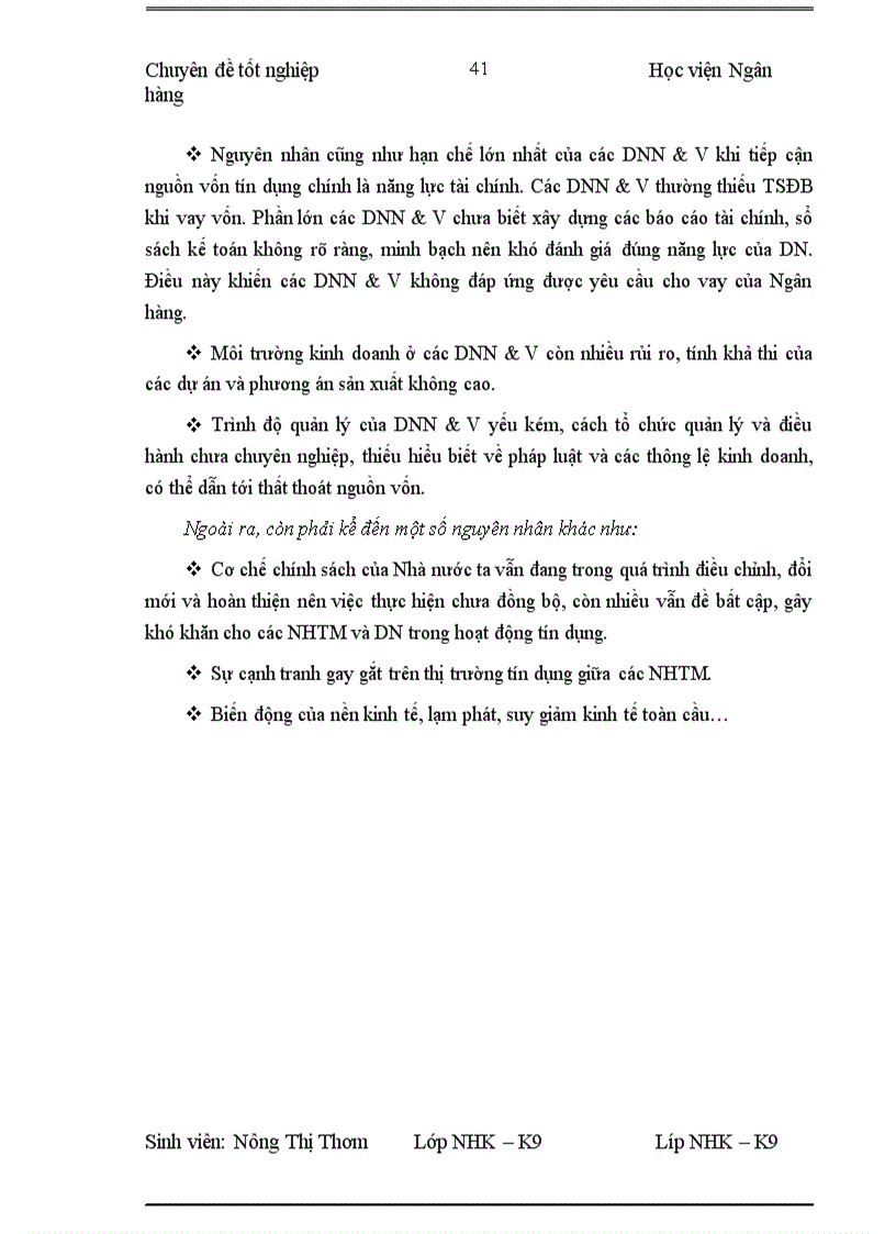 image for page Giải pháp nâng cao hiệu quả hoạt động tín dụng Ngân hàng đối với DNN V tại NHNo PTNT Việt Nam Chi nhánh Cao Lộc Tỉnh Lạng Sơn
