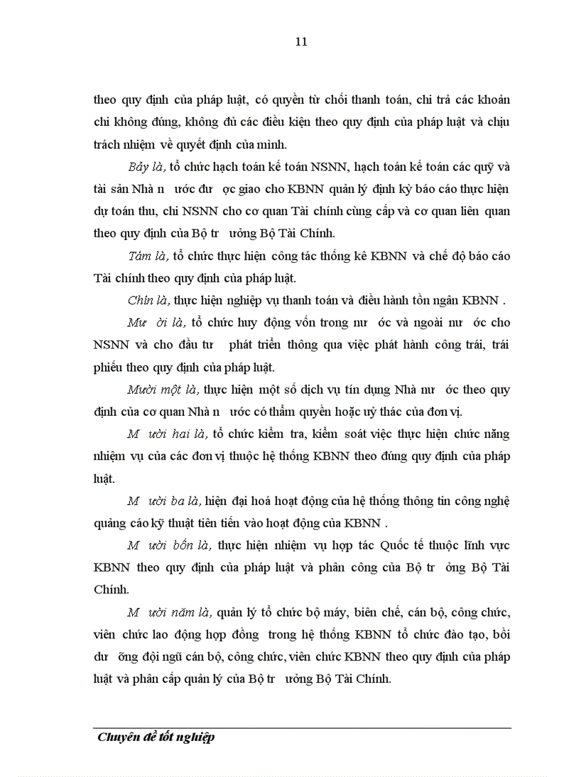 image for page Phân tích và thiết kế HTTT Kế toán thu chi NSNN bằng tiền mặt tại KBNN Na Hang