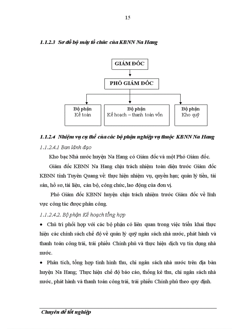 image for page Phân tích và thiết kế HTTT Kế toán thu chi NSNN bằng tiền mặt tại KBNN Na Hang