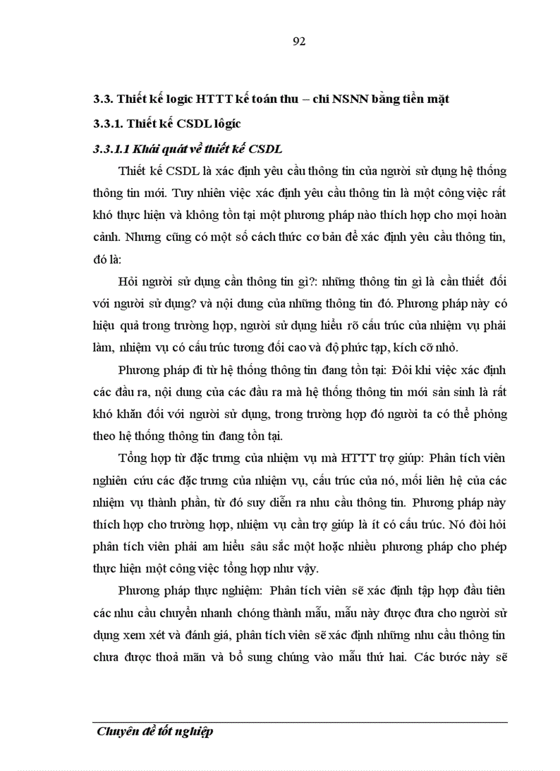 image for page Phân tích và thiết kế HTTT Kế toán thu chi NSNN bằng tiền mặt tại KBNN Na Hang