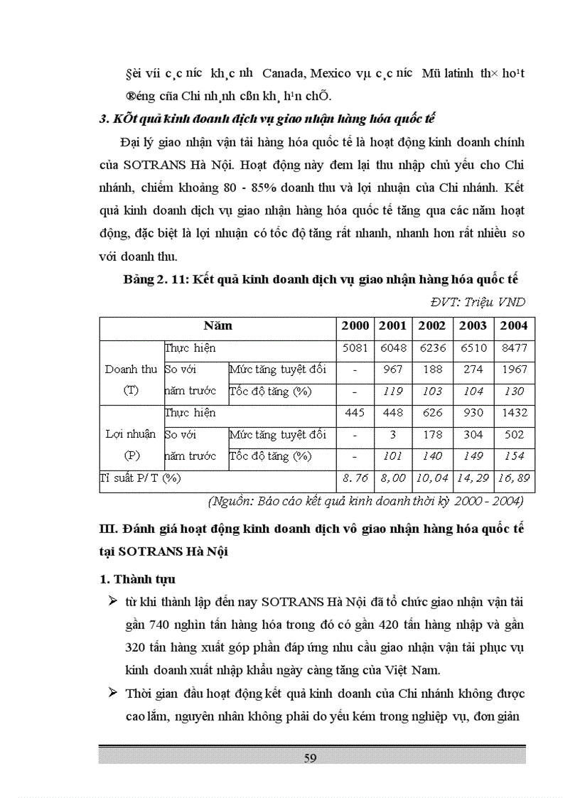 image for page Hoạt động kinh doanh dịch vụ giao nhận hàng hóa quốc tế tại Chi nhánh công ty kho vận miền Nam SOTRANS Hà Nội thực trạng và giải pháp phát triển