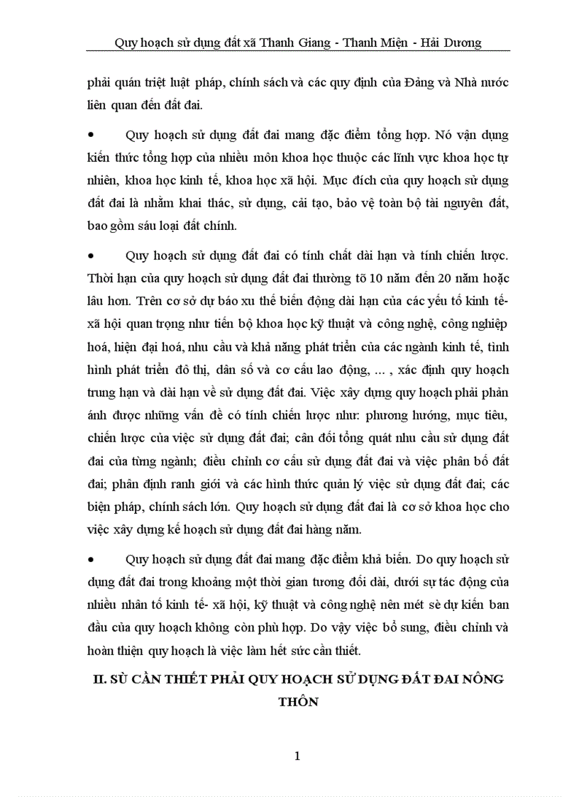 image for page Quy hoạch sử dụng đất đai Xã Thanh Giang huyện Thanh Miện tỉnh Hải Dương 1