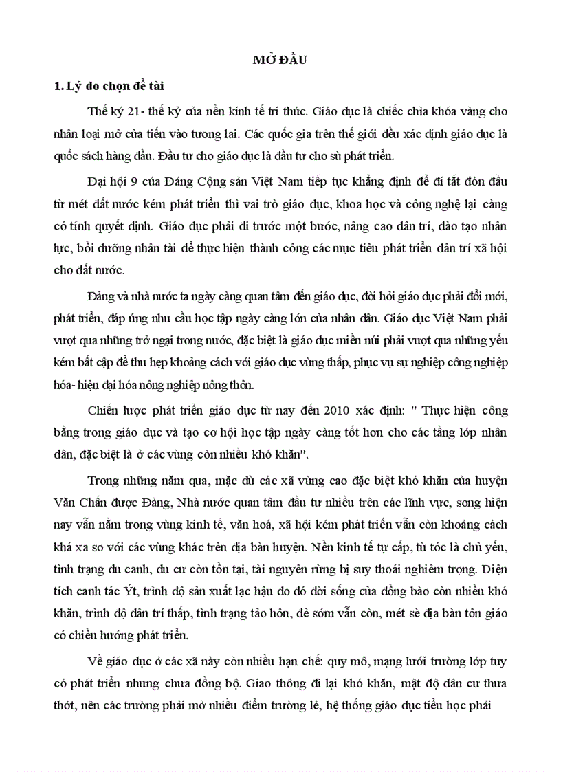 image for page Các giải pháp phát triển lớp học nội trú dân nuôi cho con em đồng bào dân tộc thiểu số ở các xã vùng cao đặc biệt khó khăn huyện Văn Chấn tỉnh Yên Bái 1