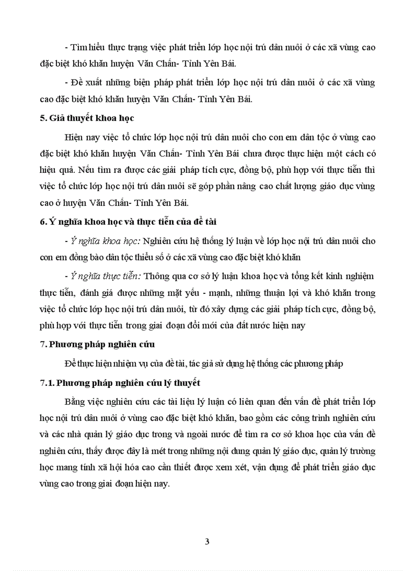 image for page Các giải pháp phát triển lớp học nội trú dân nuôi cho con em đồng bào dân tộc thiểu số ở các xã vùng cao đặc biệt khó khăn huyện Văn Chấn tỉnh Yên Bái 1