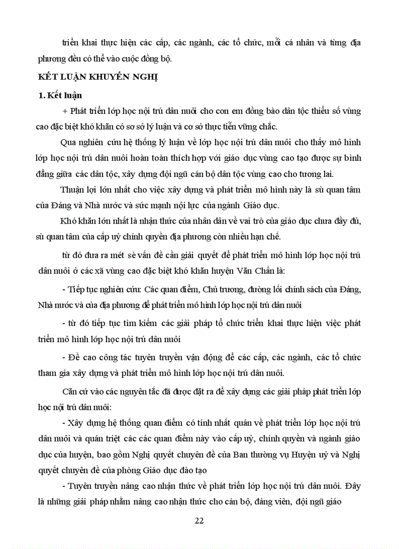 image for page Các giải pháp phát triển lớp học nội trú dân nuôi cho con em đồng bào dân tộc thiểu số ở các xã vùng cao đặc biệt khó khăn huyện Văn Chấn tỉnh Yên Bái 1